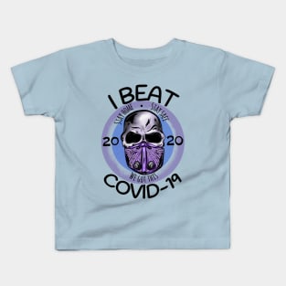 I Beat Covid Kids T-Shirt